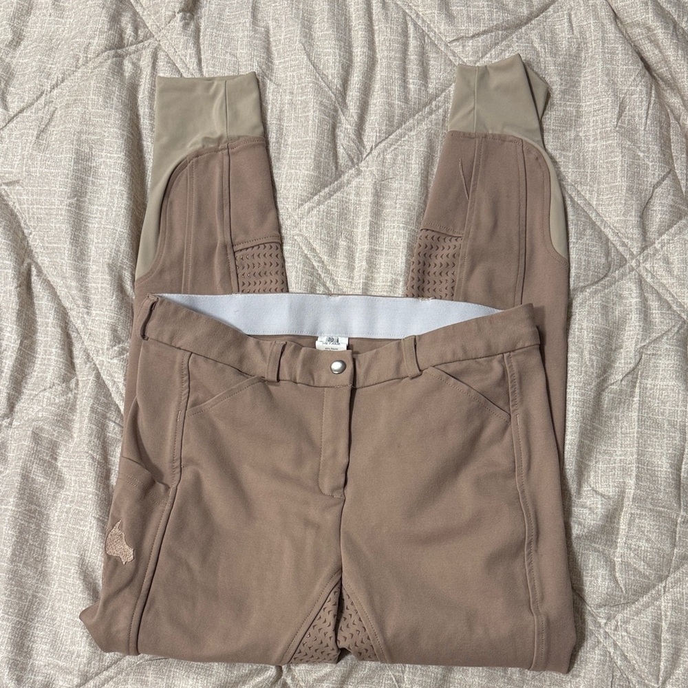 HR Farm size 30 English riding tan pants